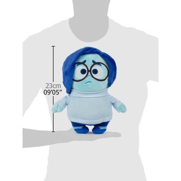 Peluche Tristeza Inside Out 2 Disney Pixar 27 cms