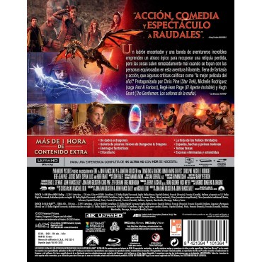 Dungeons & Dragons: Honor Entre Ladrones (Ed. Coleccionista) (O-Ring + 6 Postales) (4K UHD + Blu-ray) [Blu-ray]