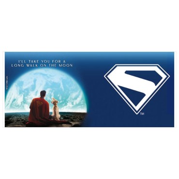 Taza Superman Y Krypto DC Cerámica 320 mls