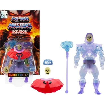 Figura Invisible Skeletor He-Man and the Masters of the Universe Cartoon Collection Articulada 14 cms