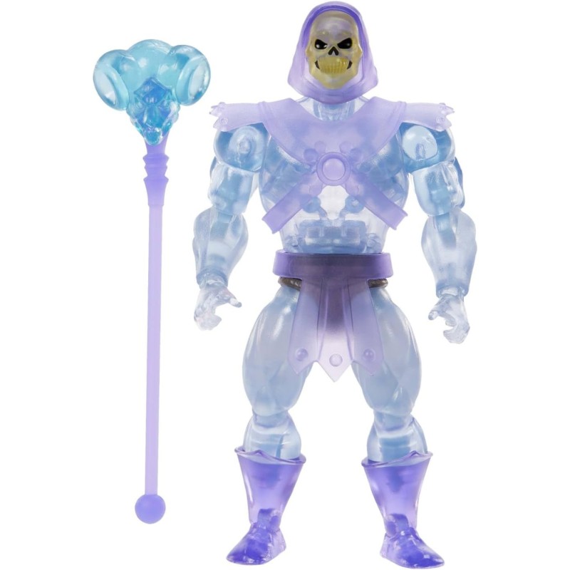 Walmart Winter Collector Con 2024 Preview - Masters of the Universe Masterverse Vintage Skeletor, Turtles of Grayskull Mutated Shredder and King Hiss Figures