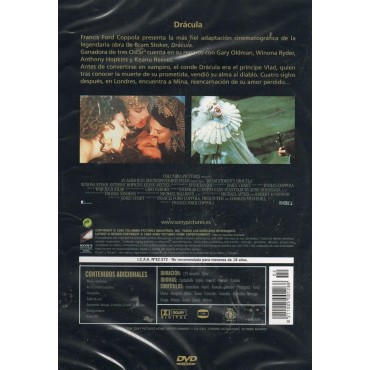 Drácula [DVD] (1992) Bram Stoker's Dracula