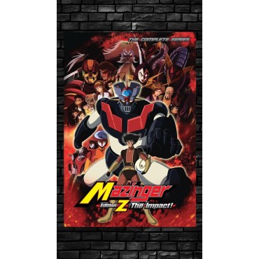 Placa Decorativa Mazinger Z Metálica Cuadro Póster HD