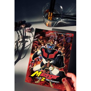 Placa Decorativa Mazinger Z Metálica Cuadro Póster HD