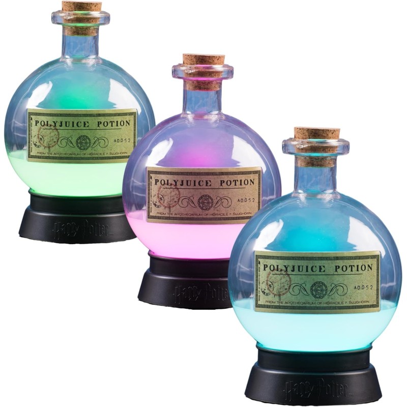 Lámpara Poción Multijugos Cambia de Color Harry Potter Wizarding World 