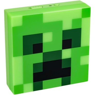 Lámpara Nocturna Creeper Minecraft 10 x 10 cms