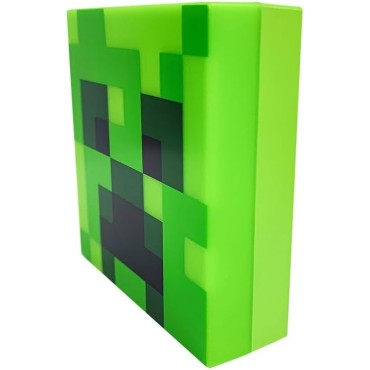 Lámpara Nocturna Creeper Minecraft 10 x 10 cms