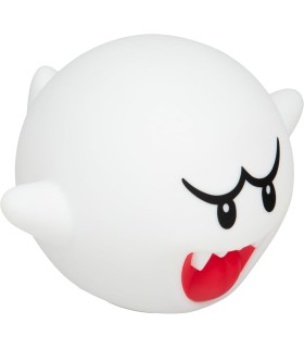 Lámpara De Silicona Boo Squishy Glo Super Mario Bros Nintendo