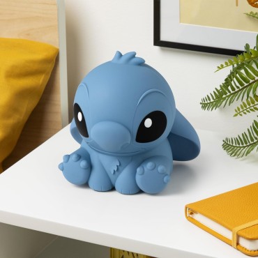 Lámpara De Silicona Stitch 3D Lilo & Stitch Disney 15 cms