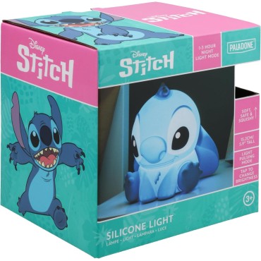 Lámpara De Silicona Stitch 3D Lilo & Stitch Disney 15 cms