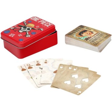 Juego De Cartas One Piece Caja Metálica