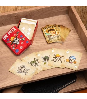 Juego De Cartas One Piece Caja Metálica