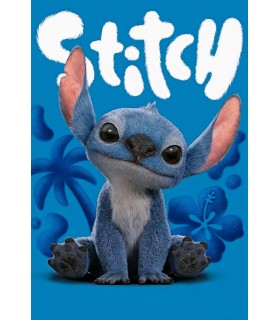 Placa Decorativa Stitch Lilo & Stitch Disney Metálica Cuadro Póster HD