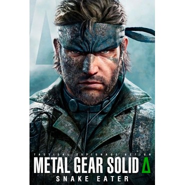 Placa Decorativa Metal Gear Solid Snake Eater Metálica Cuadro Póster HD