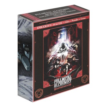 Fullmetal Alchemist Brotherhood Box 3 Episodios 51 A 64 + 4 Ova [Bluray] [Blu-ray]