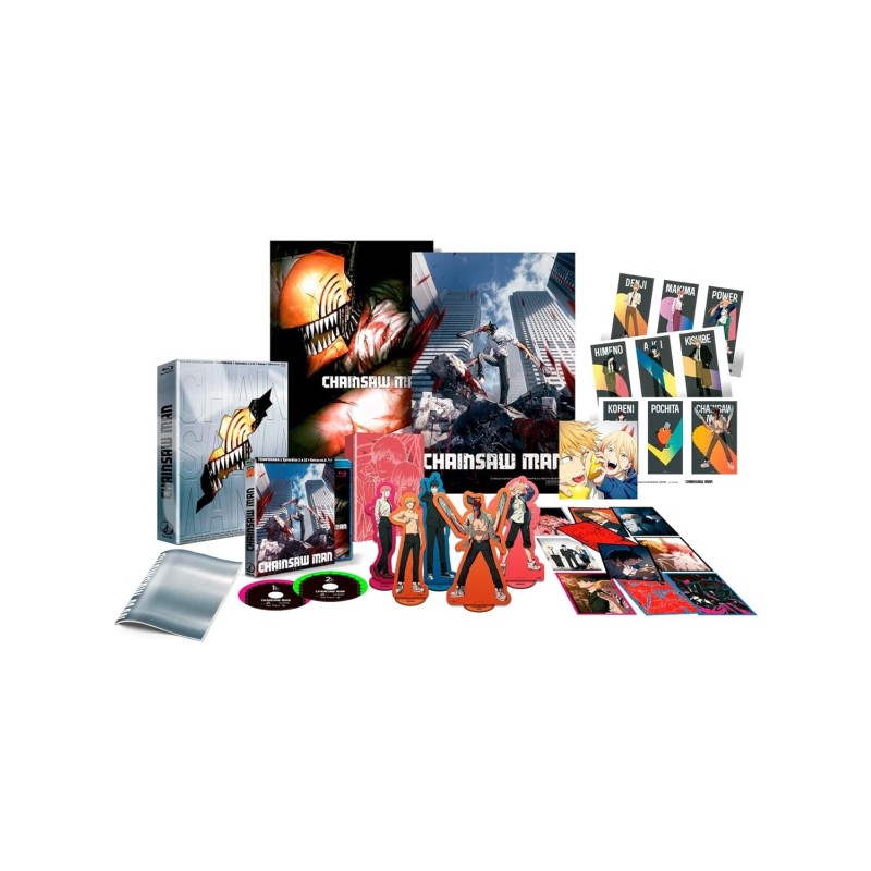 Chainsaw Man Temporada 1 Completa [Episodios 1 A 12] (Bluray) Coleccionista [Blu-ray]