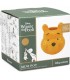 Mini Macetero Y Mini Lapicero 3D Cabeza Winnie The Pooh Disney Cerámica 