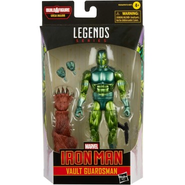 Figura Vault Guardsman Iron Man Marvel Legends Articulada 15 cms