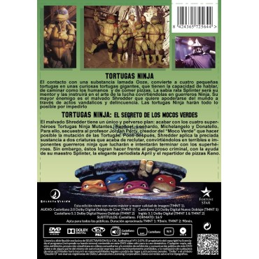 Teenage Mutant Ninja Turtles | Películas 1 & 2 [DVD]
