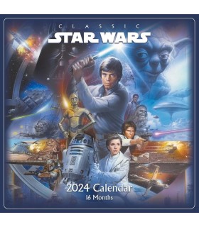Calendario 2024 Star Wars Classic 30 x 30 cms