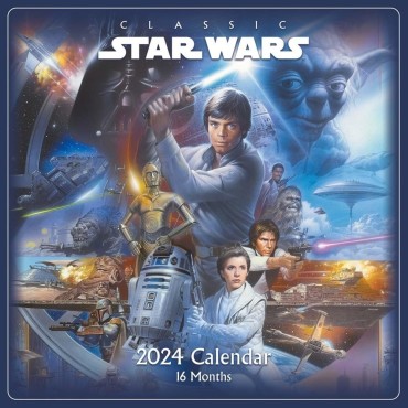 Calendario 2024 Star Wars Classic 30 x 30 cms
