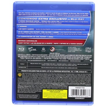 Harry Potter y las Reliquias de la Muerte: Parte 1 [Blu-ray]