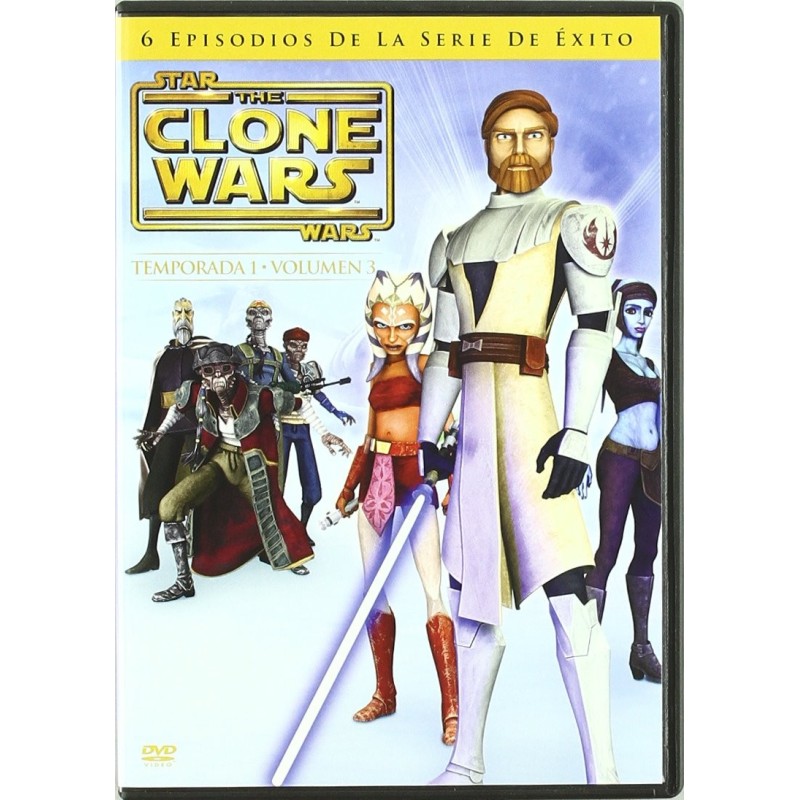 Star Wars: The Clone Wars Temporada 1 Volumen 3 [DVD]