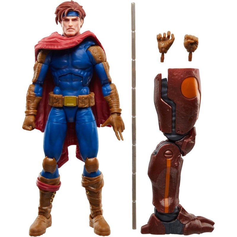 Figura Gambit X-Men Marvel Legends Articulada 15 cms