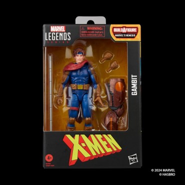 Figura Gambit X-Men Marvel Legends Articulada 15 cms