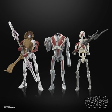 Pack 3 Figuras Magnaguard Super Battle Droid & Battle Droid Pack Star Wars Jedi Survivor Articuladas 15 cms