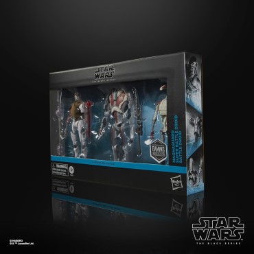 Pack 3 Figuras Magnaguard Super Battle Droid & Battle Droid Pack Star Wars Jedi Survivor Articuladas 15 cms
