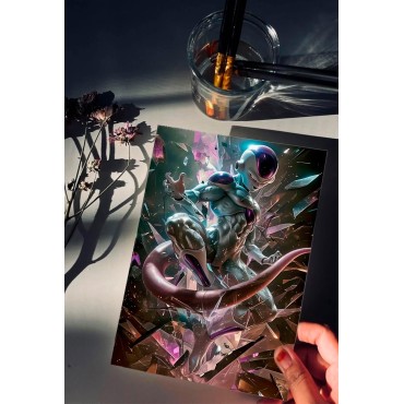 Placa Decorativa Freezer Metálica Cuadro Póster HD