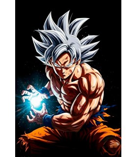 Placa Decorativa Ultra Instinto Metálica Cuadro Póster HD
