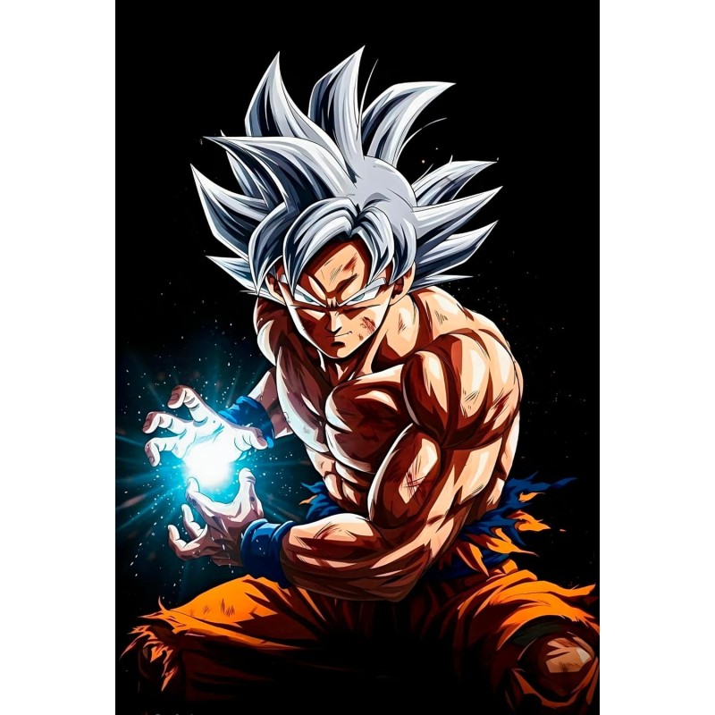 Placa Decorativa Ultra Instinto Metálica Cuadro Póster HD