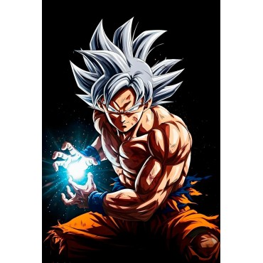 Placa Decorativa Ultra Instinto Metálica Cuadro Póster HD