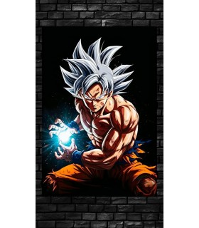 Placa Decorativa Ultra Instinto Metálica Cuadro Póster HD
