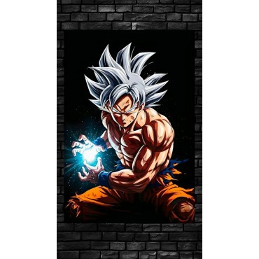 Placa Decorativa Ultra Instinto Metálica Cuadro Póster HD