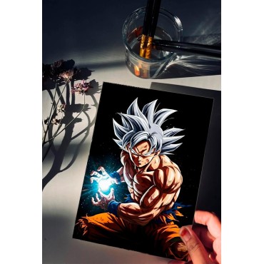 Placa Decorativa Ultra Instinto Metálica Cuadro Póster HD