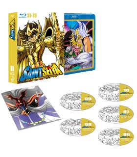 Saint Seiya (Cosmos Edition, Box 2, Saga del Santuario Parte 2, Episodios 37 a 73 ) [Blu-ray] (2014) Saint Seiya: LEGEND of SANC