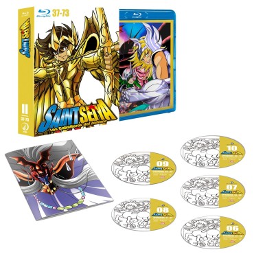 Saint Seiya (Cosmos Edition, Box 2, Saga del Santuario Parte 2, Episodios 37 a 73 ) [Blu-ray] (2014) Saint Seiya: LEGEND of SANC