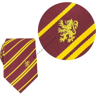 Corbata + Pin Gryffindor Harry Potter 
