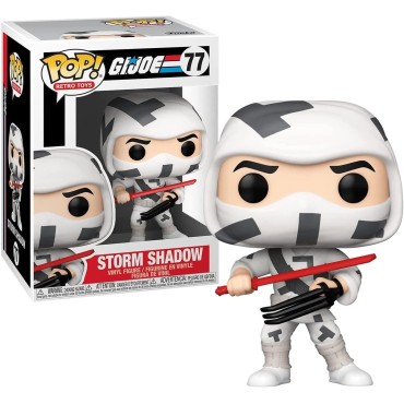 Figura Storm Shadow GI Joe Funko Pop! 10 cms