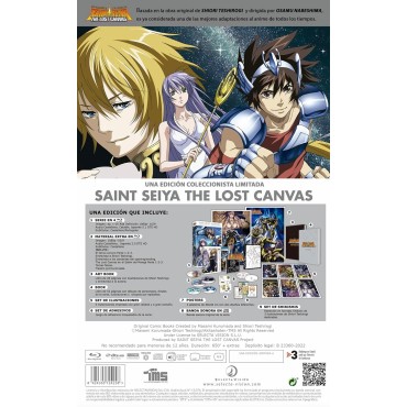 Saint Seiya: The Lost Canvas. Edición Coleccionista A4 Bluray [Blu-ray]