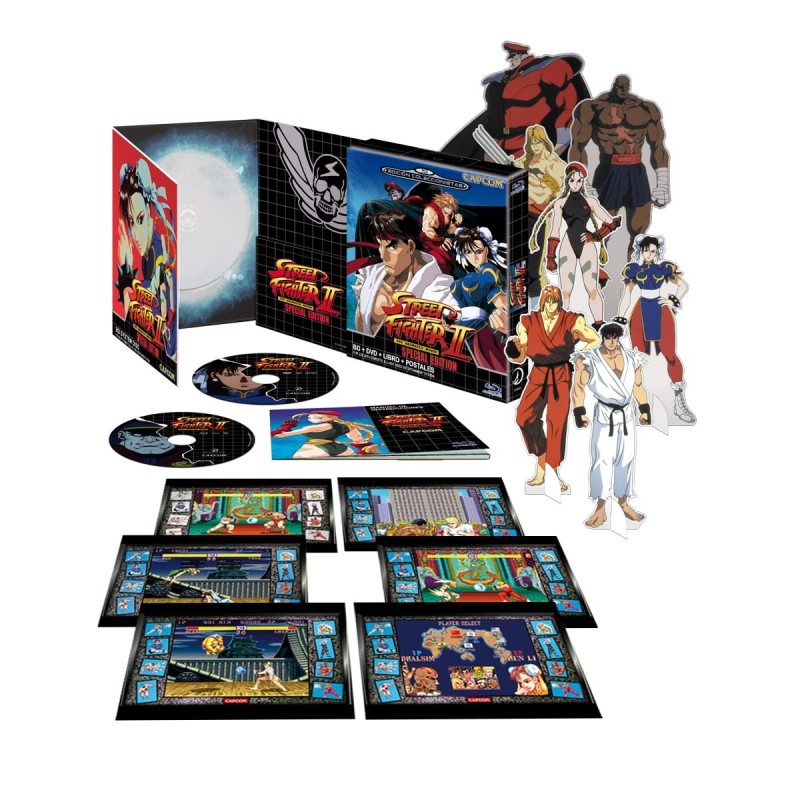 Street Fighter II Movie Blu-ray edición coleccionistas. Edición Mega [Blu-ray]