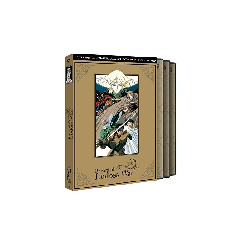 Record of Lodoss War. Episodios 1 a 13 (serie completa) [DVD] 