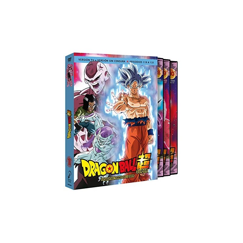 Dragon Ball Super Box 10 - La Saga del Torneo del Poder (Episodios 119 a 131) [DVD]