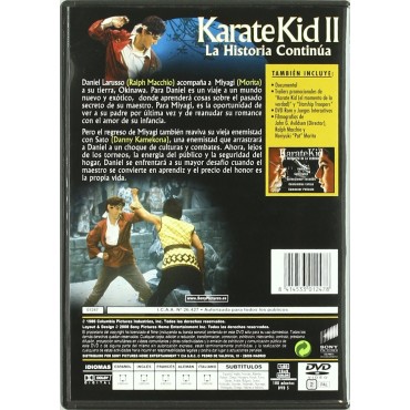 Karate Kid Ii La Historia Continúa [DVD] [Encuadernación desconocida]