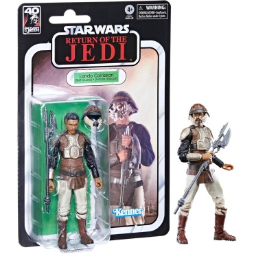 Figura Lando Calrissian Skiff Guard Star Wars Return of the Jedi The Black Series Articulada 15 cms