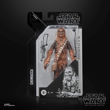 Figura Chewbacca Star Wars Black Series Articulada 15 cms