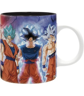 Taza Goku Transformation Dragon Ball Cerámica 320 mls
